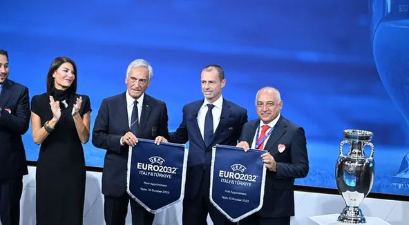 EURO 2032'nin ev sahibi Türkiye ve İtalya oldu resim: 1