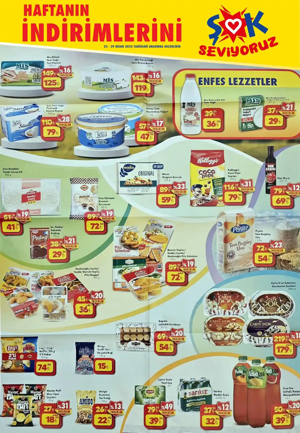 ŞOK 23-29 Nisan Haftanın İndirimleri Kataloğu Yayımlandı! ŞOK'tan Ne Alırsan 100 TL Fırsatı! resim: 4