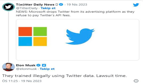 Elon Musk'tan Microsoft'a dava tehditi! resim: 0