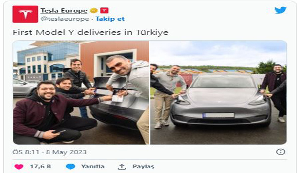 Tesla Türkiye'deki ilk teslimatlarını gerçekleştirdi resim: 0