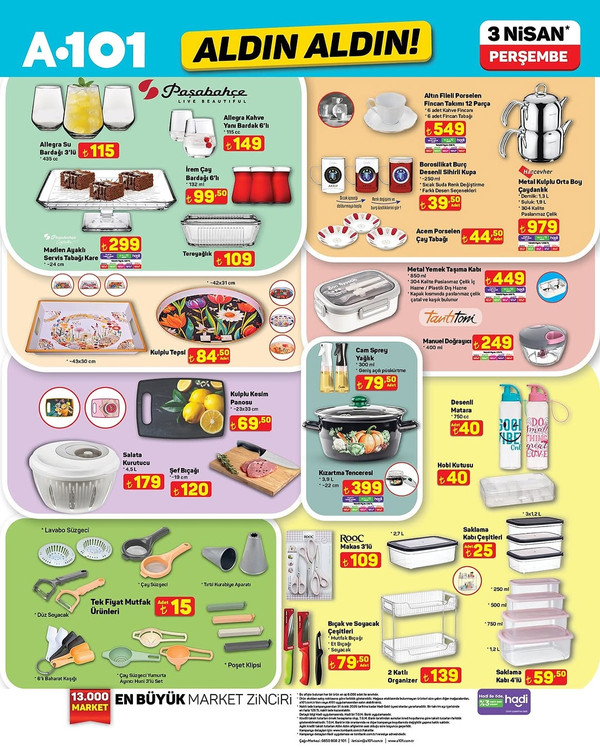 A101’e Karartma Fon Perde Koşu ve Yürüyüş Bandı Geliyor: İşte 3 Nisan 2025 A101 Aldın Aldın Kataloğu resim: 3