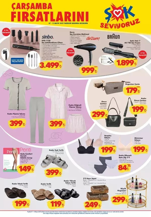 ŞOK 08-13 Mayıs 2025 Aktüel Ürün Kataloğunu Yayımladı! ŞOK Aktüel Kataloğunda Yine Yok Yok resim: 6