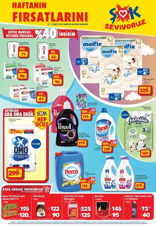 ŞOK 08-13 Mayıs 2025 Aktüel Ürün Kataloğunu Yayımladı! ŞOK Aktüel Kataloğunda Yine Yok Yok resim: 2