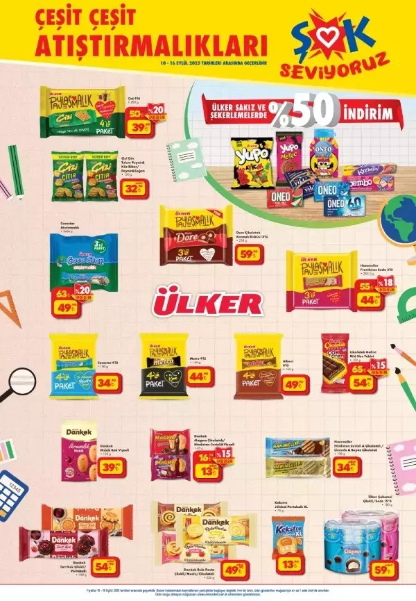 ŞOK 10-16 Eylül 2025 İndirim Kataloğunu Yayımladı! ŞOK Aktüel Çarşamba Kataloğunda Yok Yok resim: 0