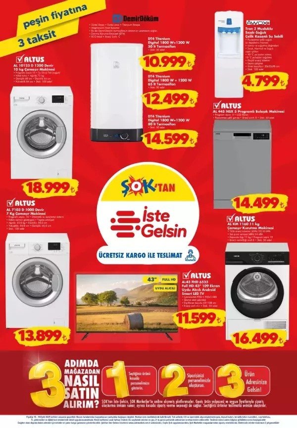 ŞOK 10-16 Eylül 2025 İndirim Kataloğunu Yayımladı! ŞOK Aktüel Çarşamba Kataloğunda Yok Yok resim: 1