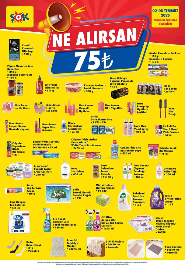 ŞOK Marketleri'nde 2-8 Temmuz 2025 Tarihleri Arasında Kaçırılmayacak Fırsatlar Başladı! resim: 7
