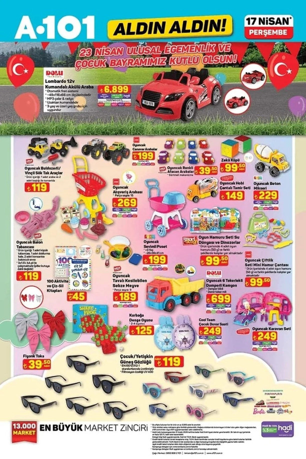 A101 Aldın Aldın İndirim Kataloğunu Yayınladı! İşte 17 Nisan 2025 Perşembe A101 Fırsat Kataloğu resim: 10