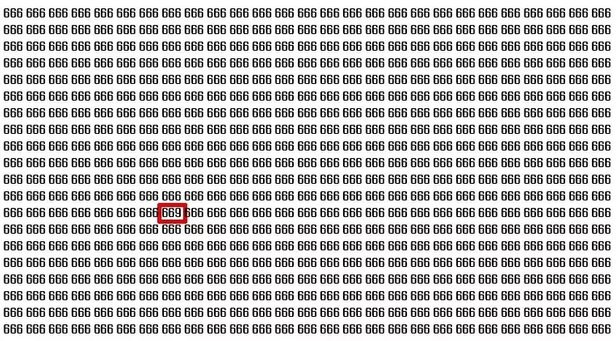 Keskin nişancılar bile şok olacak! IQ Testinde yer alan 9 sayısını 10 saniyede bulabir misiniz?  resim: 1