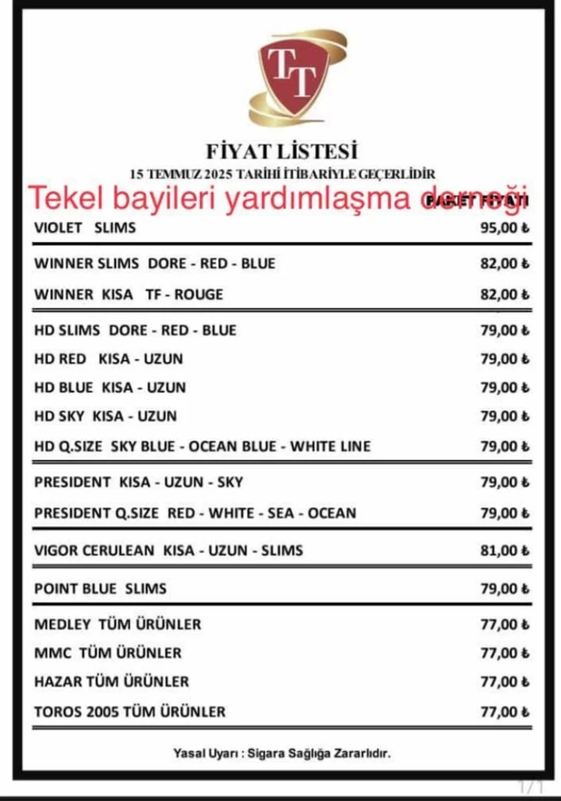 Sigara Fiyatlarına Yeni Bir Zam Daha Geldi: Fiyatlar Değişti resim: 0