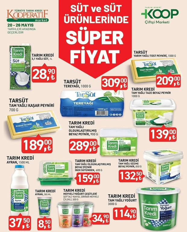 Türkiye Tarım Kredi Marketi 20-26 Mayıs 2025 İndirim Kataloğu Yayımlandı! resim: 2