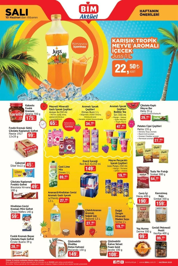 BİM Salı Gününe Özel İndirimli Ürün Kataloğunu Yayımladı: İşte 10 Haziran Salı BİM Fırsat Kataloğu resim: 1