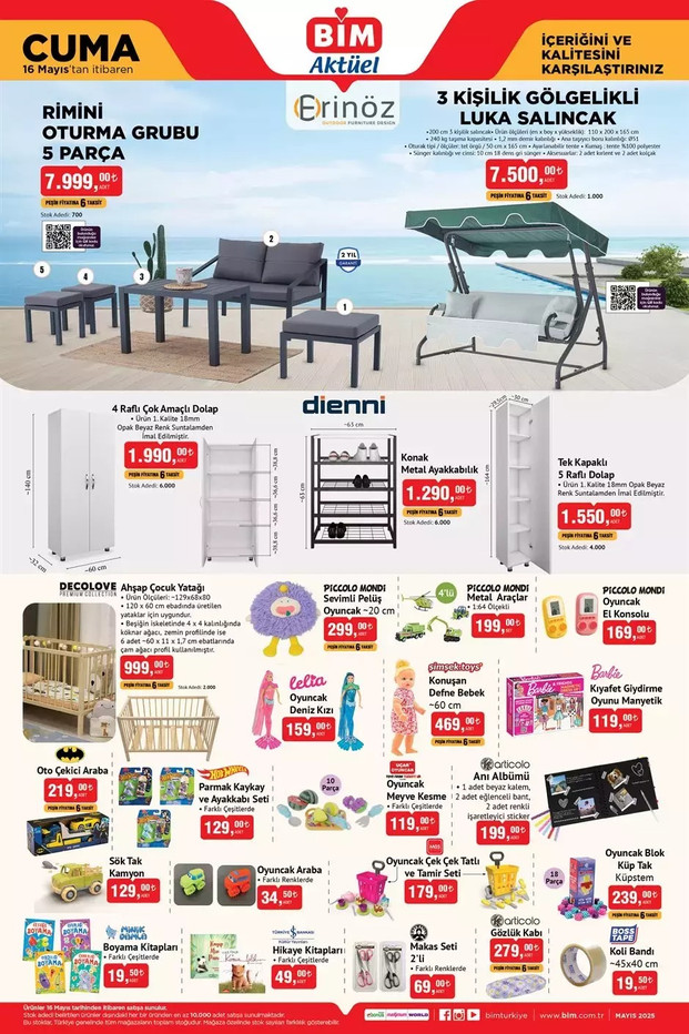 BİM 13 Mayıs Salı ve 16 Mayıs Cuma Aktüel Kataloğunu Yayımladı: İşte BİM Haftanın Fırsat Ürünleri! resim: 8