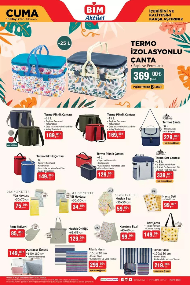 BİM 13 Mayıs Salı ve 16 Mayıs Cuma Aktüel Kataloğunu Yayımladı: İşte BİM Haftanın Fırsat Ürünleri! resim: 7