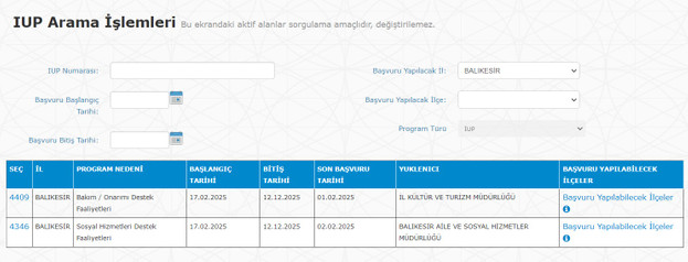 İŞKUR 2025 Yılı İUP İlanları Yayımlandı. 19 Şehirde 2 Bin 653 Personel Alınacak resim: 0