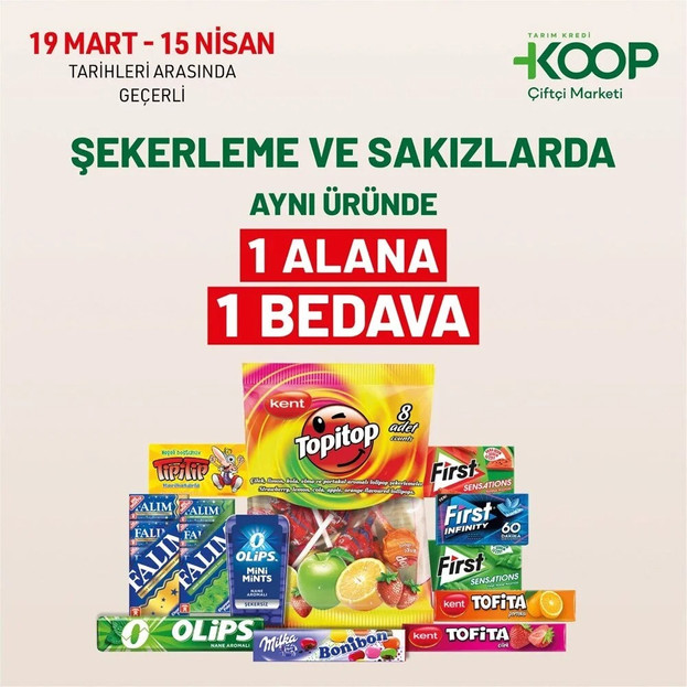Tarım Kredi Marketleri'nde 4-7 Nisan Fırsatları Başladı:  Bazı Ürünlerde 