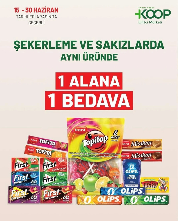 Türkiye Tarım Kredi Marketi 16-30 Haziran İndirim Kataloğu Yayımlandı! resim: 2