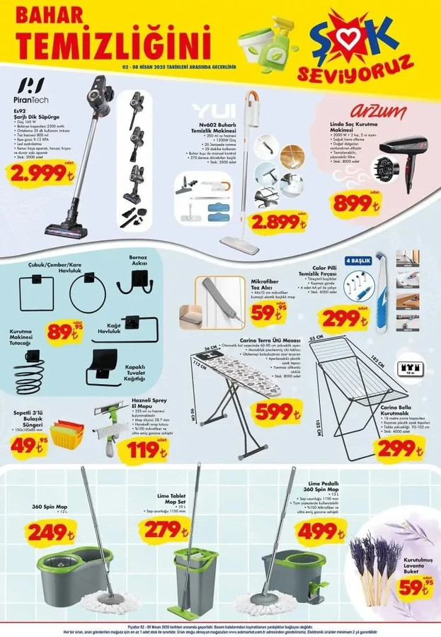 ŞOK 2-4 Nisan Aktüel Kataloğu Yayımladı: Çarşamba Günü ŞOK Raflarda Birçok Ürün Yerini Aldı resim: 0