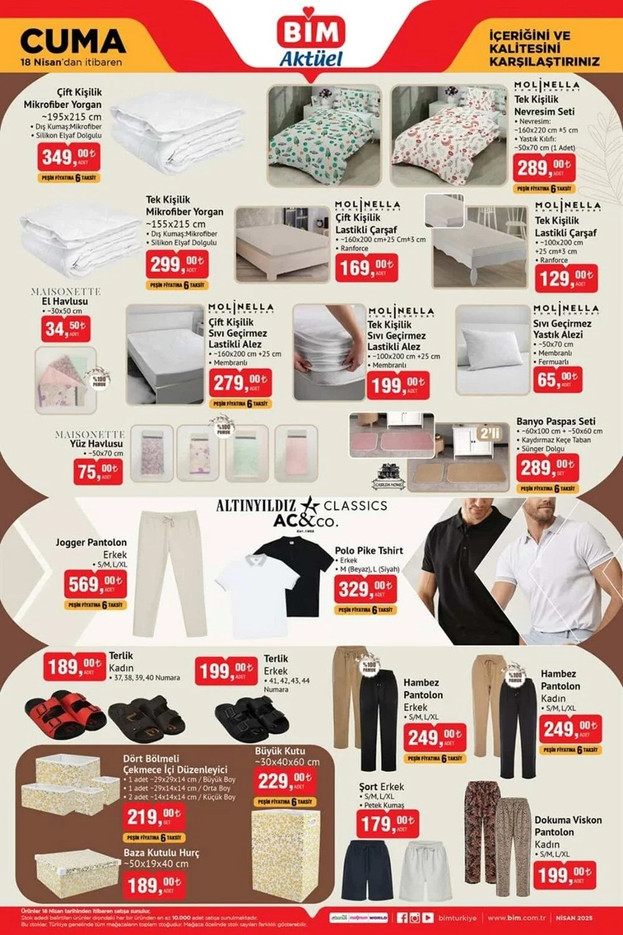 BİM 19 Nisan Cuma Gününe Özel Aktüel İndirim Kataloğunu Yayınladı! İşte Haftanın Fırsat Ürünleri! resim: 2