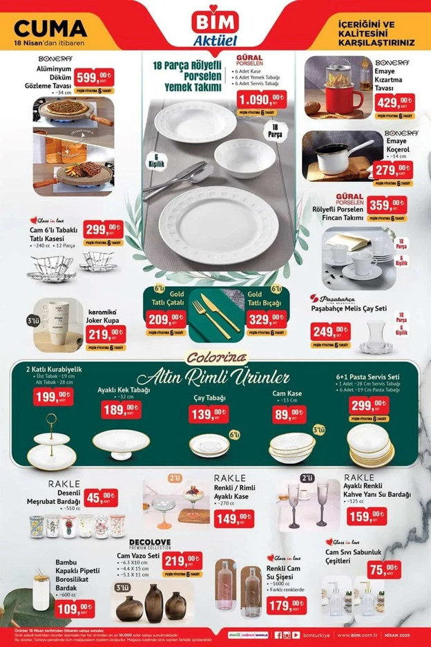 BİM 19 Nisan Cuma Gününe Özel Aktüel İndirim Kataloğunu Yayınladı! İşte Haftanın Fırsat Ürünleri! resim: 3
