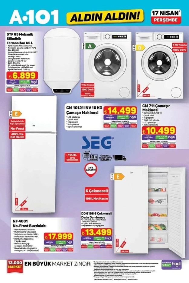 A101 Aldın Aldın İndirim Kataloğunu Yayınladı! İşte 17 Nisan 2025 Perşembe A101 Fırsat Kataloğu resim: 5