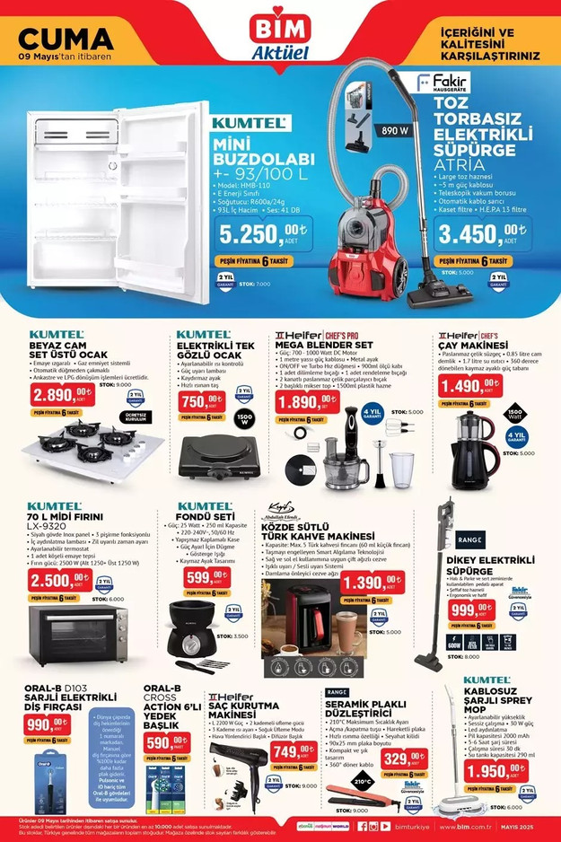 BİM'de 6 Mayıs İtibarıyla Dev İndirimler Başladı! Anneler Günü Hediyeleri ve Temel Gıdalar Fırsatlar resim: 5