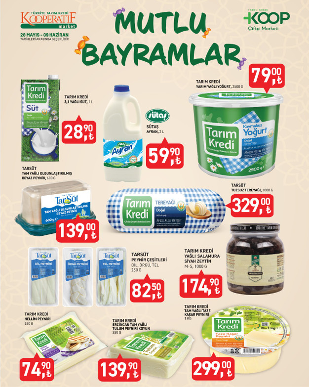 Tarım Kredi Kooperatif Marketlerinde Bayram İndirimleri Başladı! İndirimler İçin Son Gün 9 Haziran resim: 3