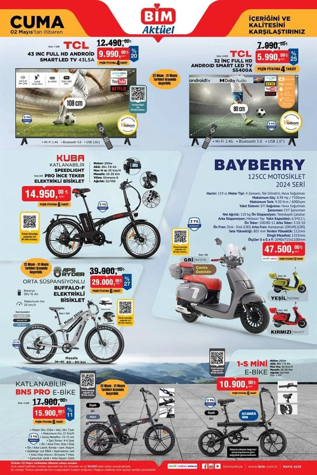 BİM Marketlerin İndirim Yağmuru Başladı! BİM'in 30 Nisan Salı ve 2 Mayıs Cuma Kataloğunda Yok Yok resim: 5
