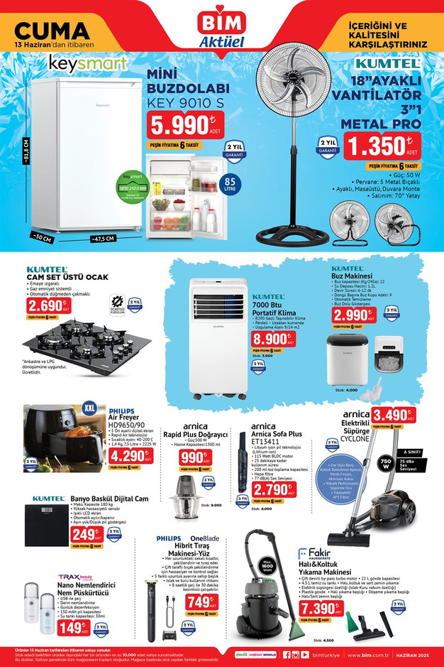 BİM 13 Haziran İndirim Kataloğunu Yayımlandı! İşte BİM'in Cuma Gününe Özel İndirimli Ürün Kataloğu… resim: 3