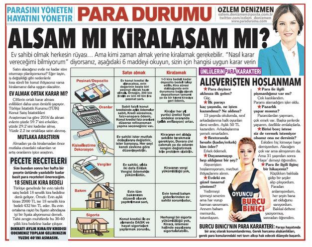 Ev Almak ile Kiralamak Arasında Kararsız Kalanlar İçin 6 Madde resim: 1