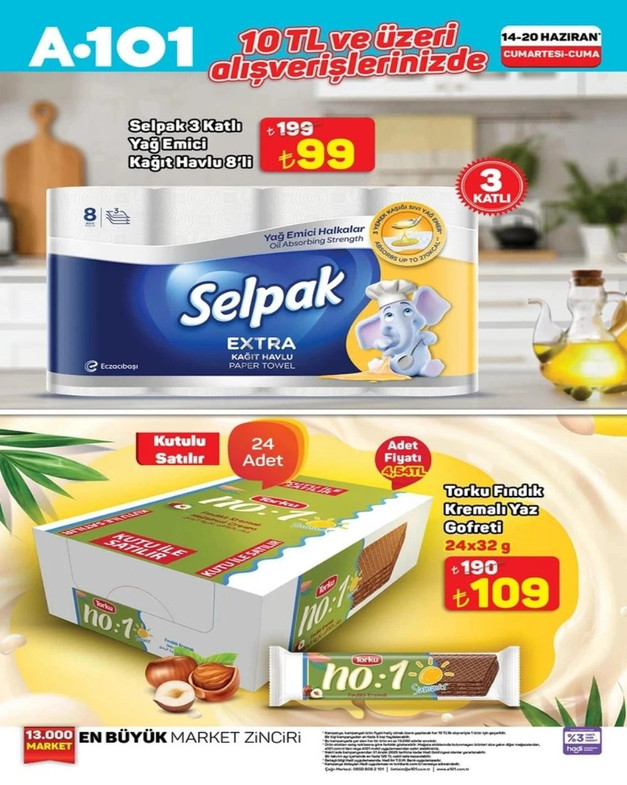 A101 Aldın Aldın 15-20 Haziran İndirim Kataloğun Yayımladı! A101'de Seçili Ürünler 1 Alana 1 Bedava resim: 5