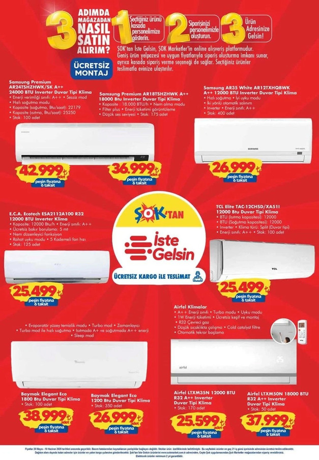 ŞOK 28 Mayıs – 10 Haziran 2025 İndirim Kataloğunu Yayımladı! ŞOK Aktüel Kataloğunda Yine Yok Yok resim: 4