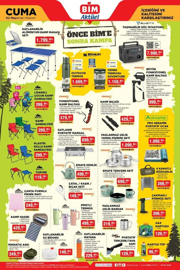 BİM Marketlerin İndirim Yağmuru Başladı! BİM'in 30 Nisan Salı ve 2 Mayıs Cuma Kataloğunda Yok Yok resim: 9