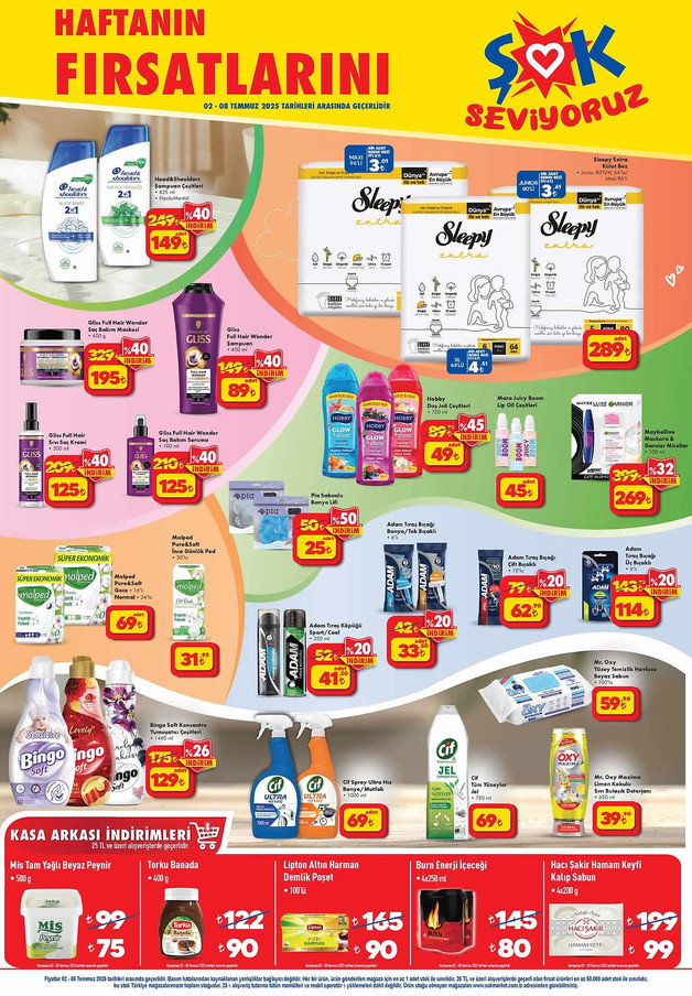 ŞOK Marketleri'nde 2-8 Temmuz 2025 Tarihleri Arasında Kaçırılmayacak Fırsatlar Başladı! resim: 4