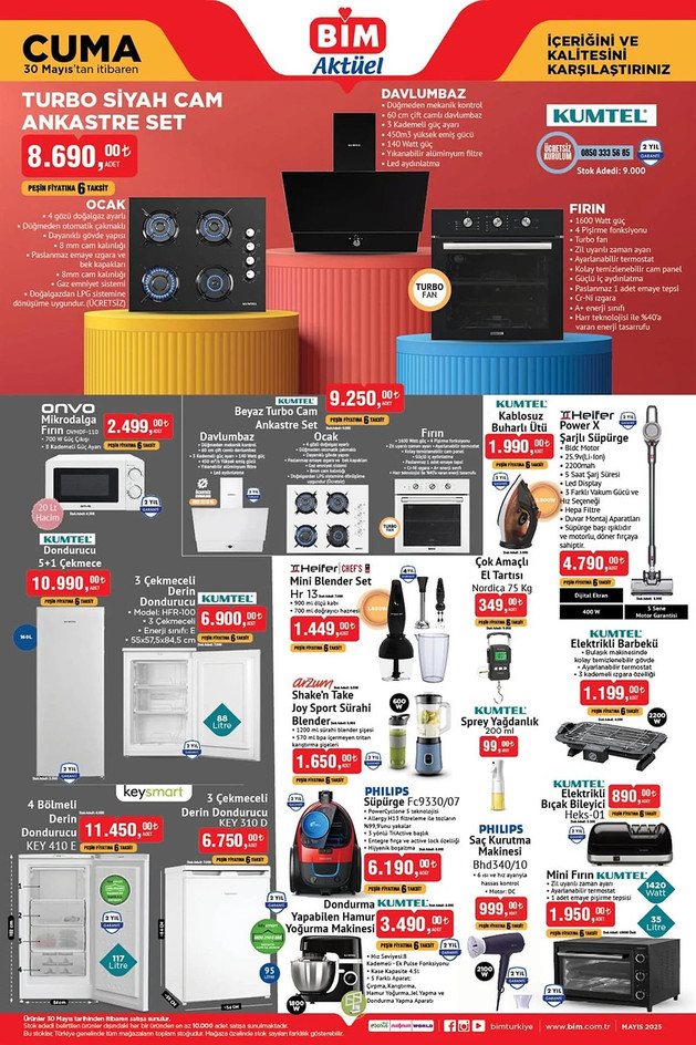 BİM Marketlerinde İndirim Şenliği: İşte 30 Mayıs Cuma BİM İndirim Kataloğu ve Fırsat Ürünleri... resim: 0