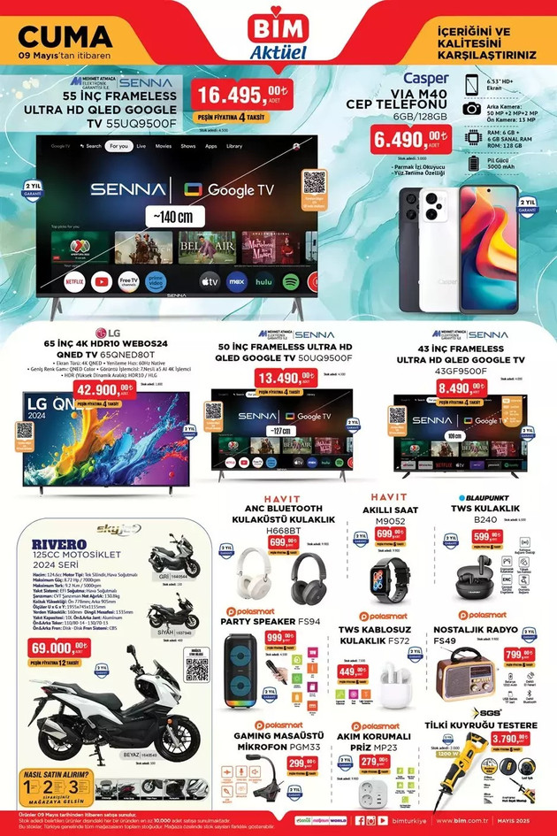 BİM'de 6 Mayıs İtibarıyla Dev İndirimler Başladı! Anneler Günü Hediyeleri ve Temel Gıdalar Fırsatlar resim: 4