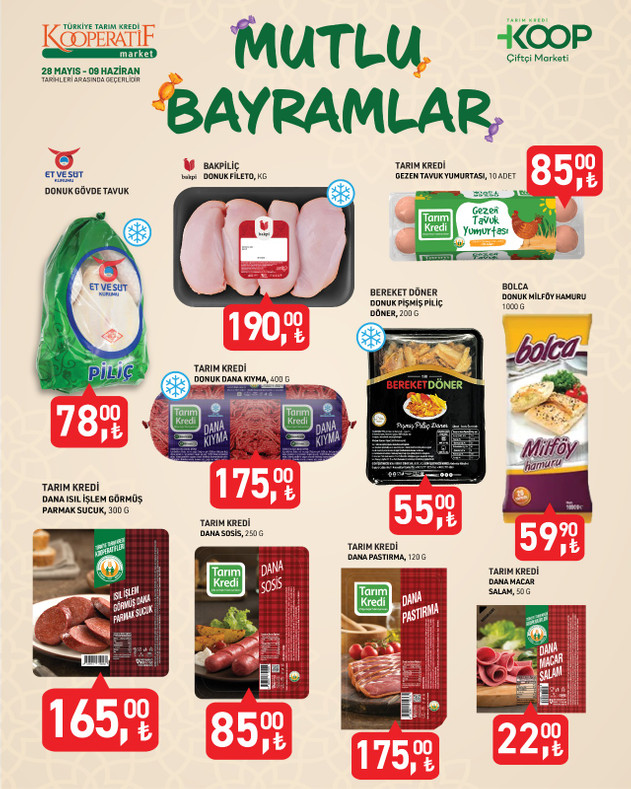 Tarım Kredi Kooperatif Marketlerinde Bayram İndirimleri Başladı!  İndirimler İçin Son Gün 9 Haziran resim: 2