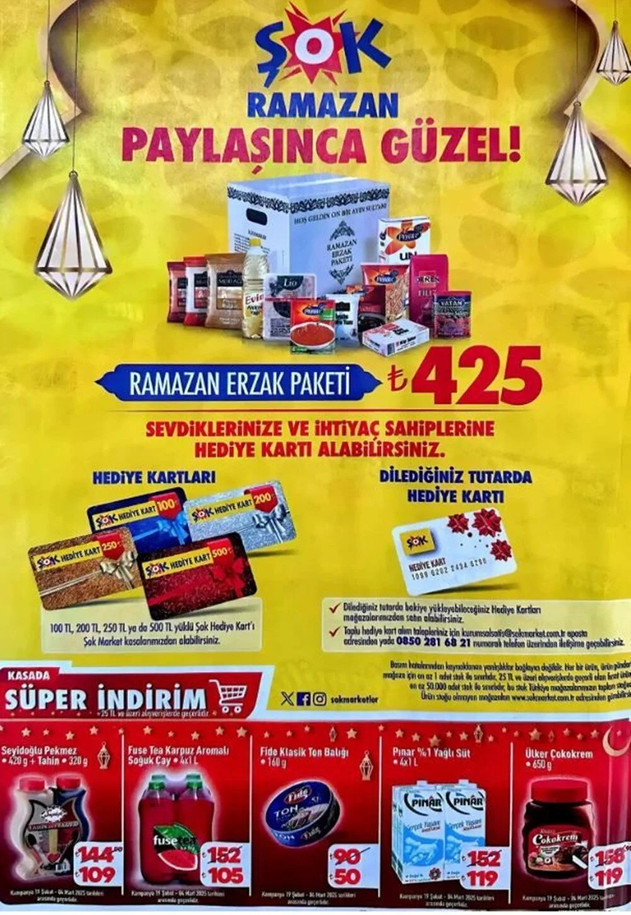 ŞOK Çarşamba Aktüel Kataloğunu Yayımladı: ŞOK19 Şubat Kataloğunda Ramazan Fırsatları Başladı... resim: 5