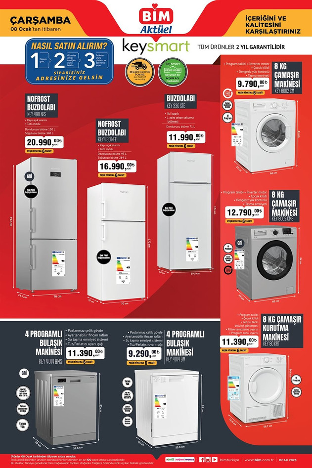 BİM 7 Ocak Salı, 8 Ocak Çarşamba ve 10 Ocak Cuma Gününe Özel Aktüel İndirim Kataloğunu Yayınladı! resim: 3