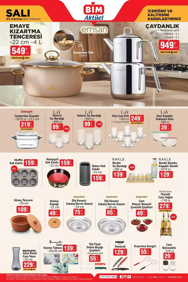 BİM Yeni İndirim Kataloğunu Yayımladı: İşte 3 Haziran 2025 Salı BİM İndirim Kataloğu... resim: 7