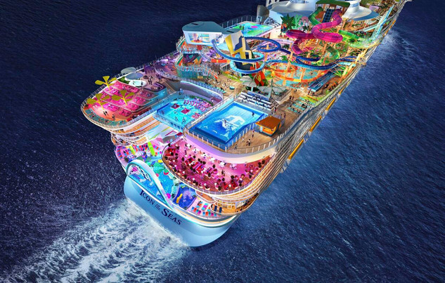 Yüzen akıllı şehir Icon of the Seas: İlk yolculuğuna hazırlanıyor resim: 0
