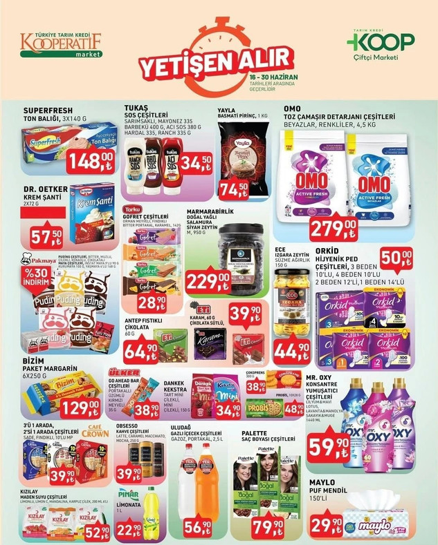 Türkiye Tarım Kredi Marketleri 17-23 Haziran Fırsat Kataloğunu Yayımladı! İşte İndirim Kataloğu resim: 2