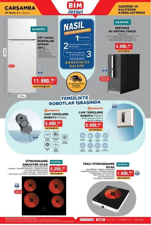 BİM Aktüel'de 8-11 Nisan Fırsatları: BİM’e Yataklı Koltuk, Mutfak Robotu, Buharlı Ütü… Geliyor! resim: 2