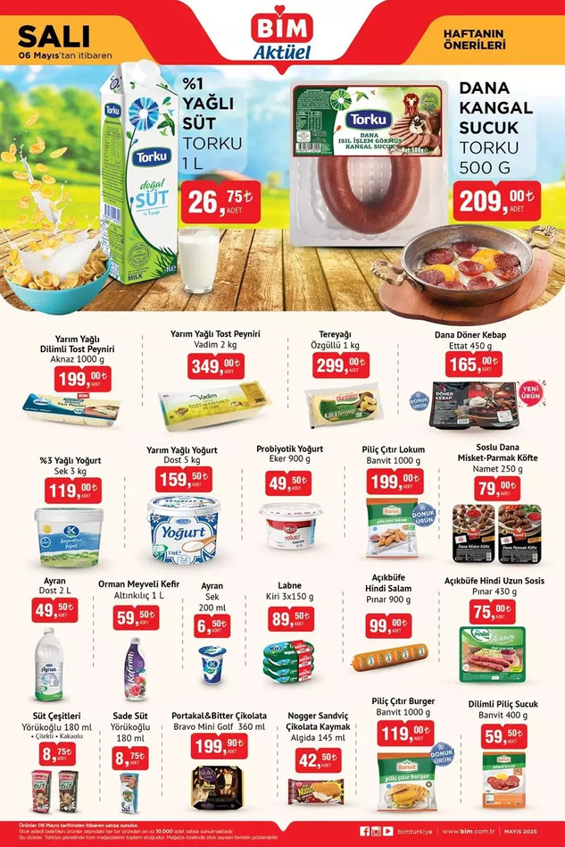 BİM'de 6 Mayıs İtibarıyla Dev İndirimler Başladı! Anneler Günü Hediyeleri ve Temel Gıdalar Fırsatlar resim: 2