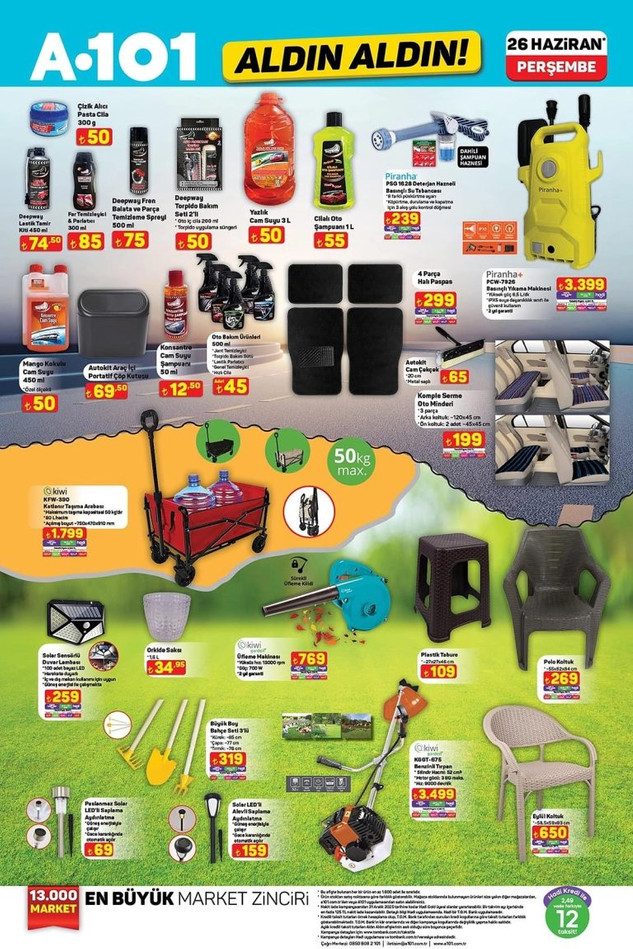 Bu hafta A101 marketlerinde Teknoloji Rüzgarı Başlıyor: A101’in 26 Haziran Fırsat Kataloğu Yayında! resim: 1