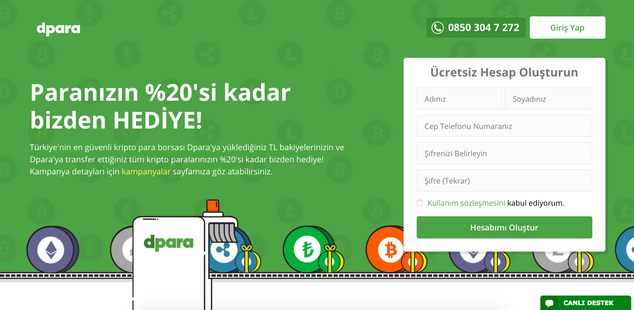 Dijital Para Borsası Dpara'dan İlgi Çekici Kampanya resim: 0