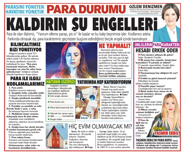 Para Hakkındaki Tabularınızdan Kurtulun, Kaldırın Şu Engelleri! resim: 1