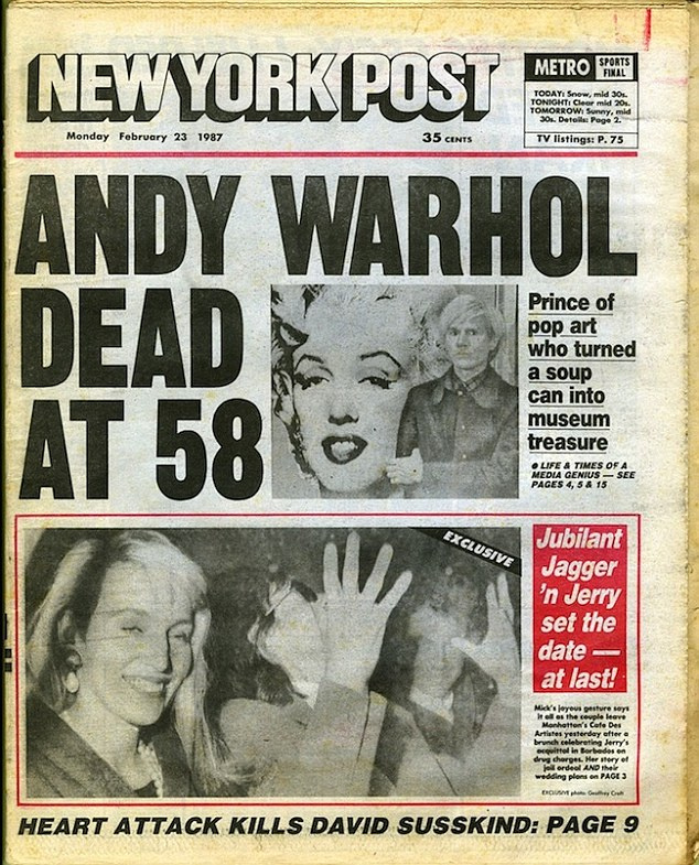 Popüler sanat öncüsü Andy Warhol ve ilginç yaşam hikayeleri  resim: 5