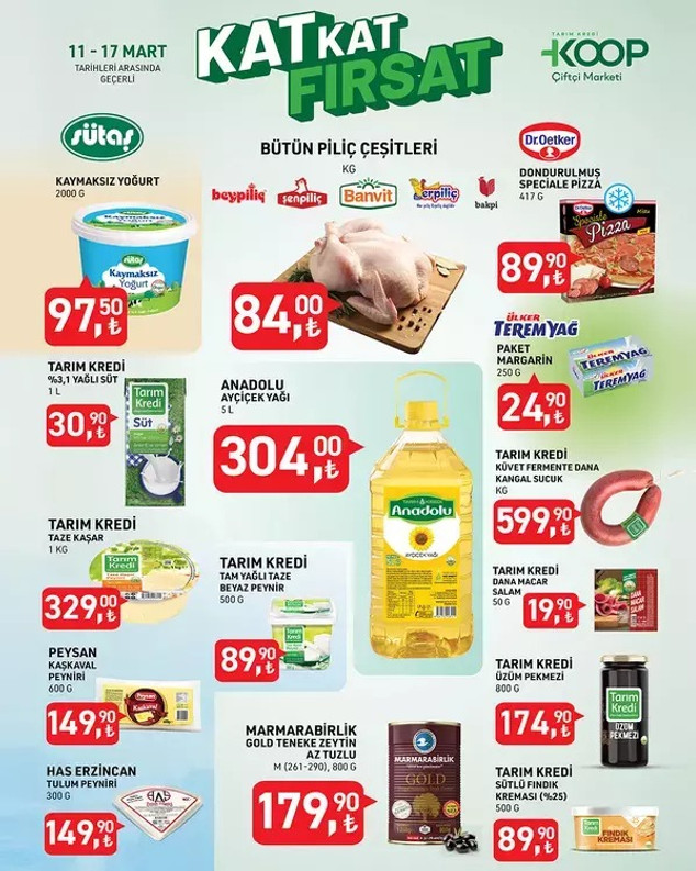 Tarım Kredi Market İndirim Rüzgarı Esiyor: 17 Mart Son Gün! Aktüel Katalog Fiyatları Yayınlandı resim: 0