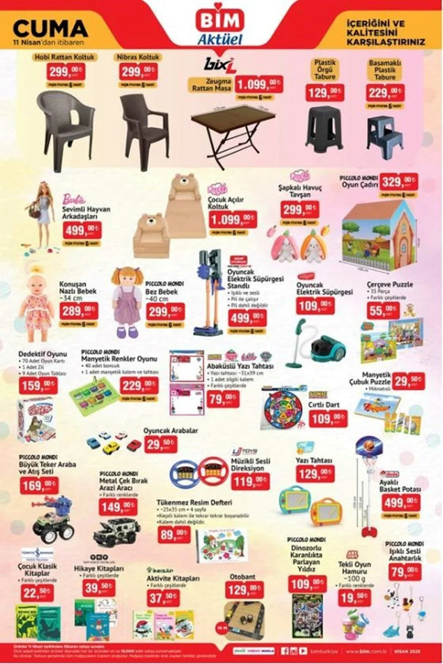 BİM Aktüel'de 8-11 Nisan Fırsatları: BİM’e Yataklı Koltuk, Mutfak Robotu, Buharlı Ütü… Geliyor! resim: 6