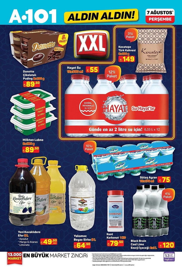 A101 Aldın Aldın 7 Ağustos Perşembe Kataloğunu Yayımladı: A101'de Bu Hafta Yine Yok Yok! resim: 0